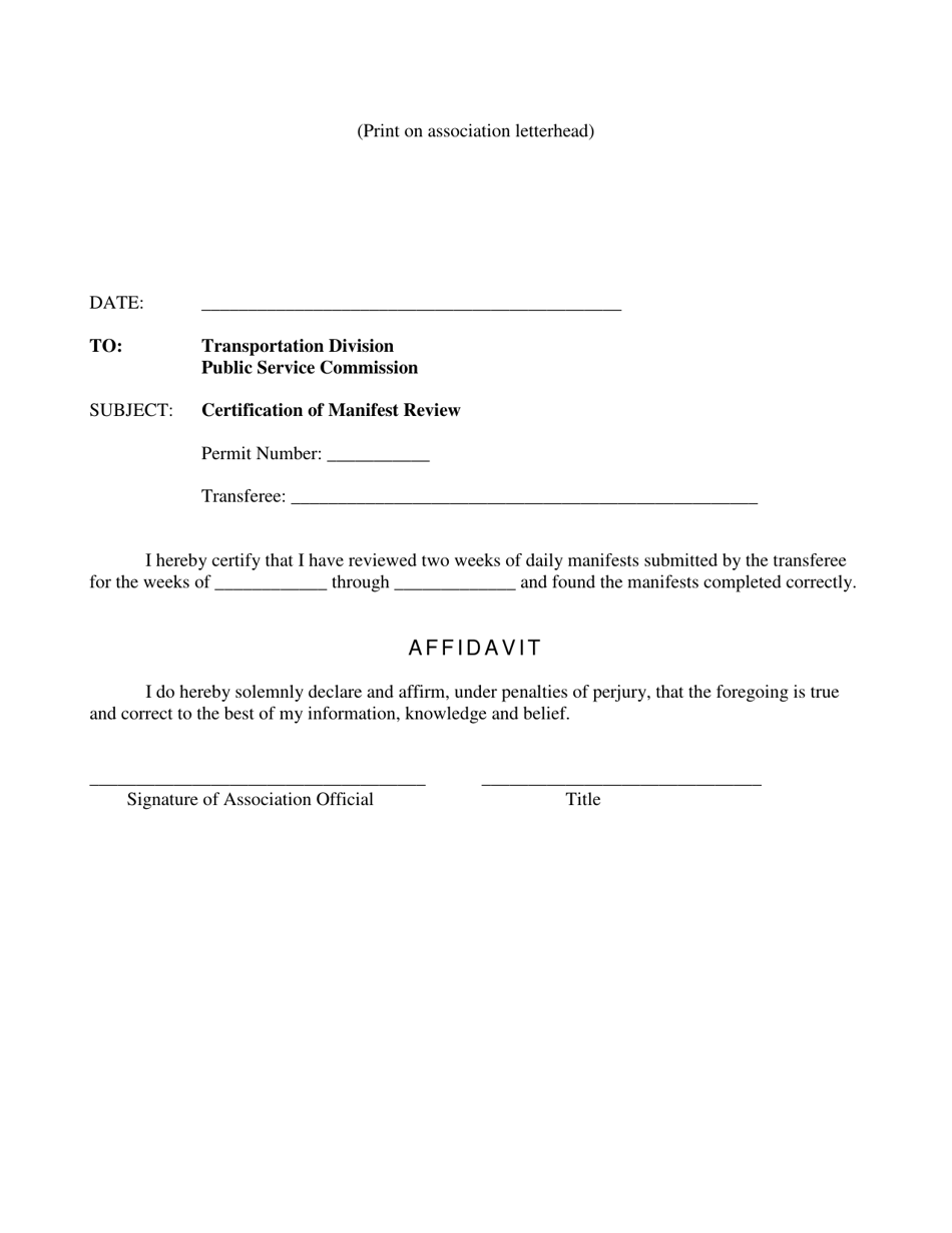 Procedures for Requesting a Transfer of a Taxicab Permit - Maryland, Page 4