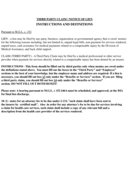 Form 115 Third Party Claim/Notice of Lien - Massachusetts, Page 2