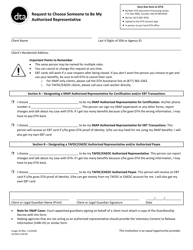 Form Image-10 &quot;Request to Choose Someone to Be My Authorized Representative&quot; - Massachusetts