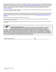 Form SNAPA-1 Snap Benefits Application - Massachusetts (Polish), Page 10