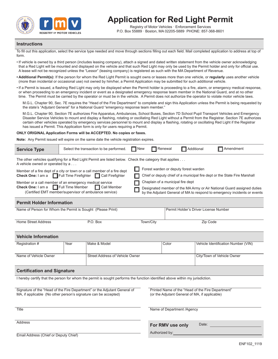 Form ENF102 - Fill Out, Sign Online and Download Fillable PDF ...