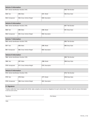 Form FIV101 Application for Compliance Decals - Massachusetts, Page 3