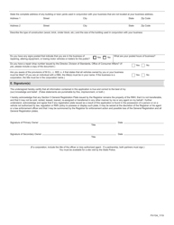 Form FIV104 Application for Repair Registration - Massachusetts, Page 3