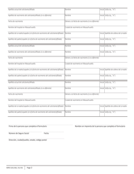 Formulario MVRS Asistencia Para Obtener Pruebas De Ciudadania De Ee. Uu. Para Personas Nacidas En Massachusetts - Massachusetts (Spanish), Page 2