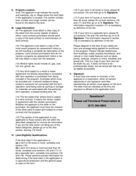 Instructions for Farmland Agreement Application - Michigan, Page 3