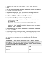 Document and Requirements Checklist - Michigan, Page 3