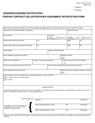 Form CSCL/LFC-010 Prepaid Funeral and Cemetery Contract Seller/Provider Registration, Reregistration and Reinstatement Application - Michigan, Page 3