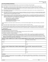Form CSCL/LSA-010 Application for Security Alarm System Contractor or Security Guard Agency License or Relicensure - Michigan, Page 2