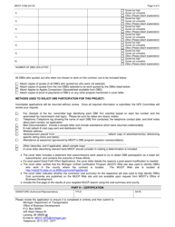 Form 0188 Contractor Good Faith Effort Application - Michigan, Page 3