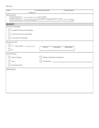 Form 5366 Application for State Treasurer's Approval to Issue Pension or Other Post-employment Benefits (Opeb) Long-Term Securities - Michigan, Page 2