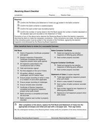 Receiving Board Checklist - Michigan, Page 3