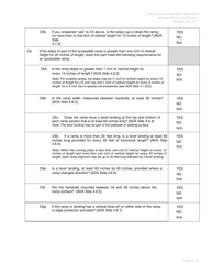 Polling Place Accessibility Worksheet - Michigan, Page 5