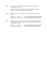 Gubernatorial Candidate Committee Inventory of Assets Form - Michigan, Page 4