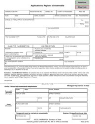 Form R2-L Download Fillable PDF or Fill Online Application to Register ...