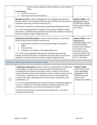 Mi Consumer Financial Services Class I License New Application Checklist (Company) - Michigan, Page 7