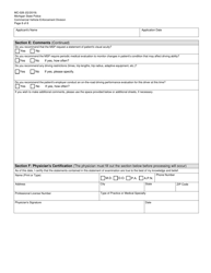 Form MC-028 Physician&#039;s Statement of Examination - Michigan, Page 8