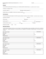 Form CC320 Domestic Relations Verified Financial Information Form - Michigan, Page 4