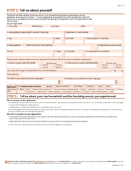 Application for a Hardship Exemption, Page 3