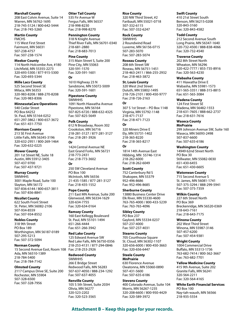 Form DHS-6696-ENG Application for Health Coverage and Help Paying Costs - Minnesota, Page 36
