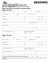 Form DHS-3164-ENG Income Withholding-Only (Non-IV-D) Services Application - Minnesota, Page 7