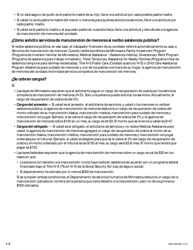 Formulario DHS-1958-SPA Solicitud De Servicios De Manutencion Y Cobros - Minnesota (Spanish), Page 3