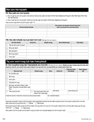 Form DHS-1958-HMN Full Child Support (IV-D) Services Application and Information on Child Support - Minnesota (Hmong), Page 19