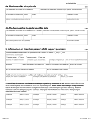 Form DHS-3163B-SOM Referral to Support and Collections - Minnesota (Somali), Page 3