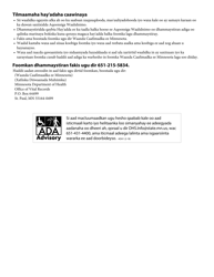 Form DHS-3159-SOM Minnesota Voluntary Recognition of Parentage - Minnesota (Somali), Page 2
