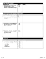 Form DHS-6810F-ENG Functional Behavior Assessment Quality Checklist - Minnesota, Page 5