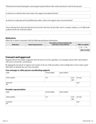 Form DHS-6810D-ENG Request for the Authorization of the Emergency Use of Procedures - Minnesota, Page 2