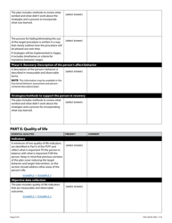 Form DHS-6810G-ENG Transition Plan Quality Checklist - Minnesota, Page 8