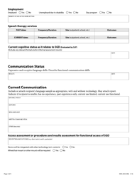 Form DHS-4535 Augmentative Communication Devices and Accessories Authorization Form - Minnesota, Page 3