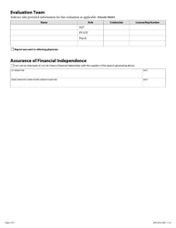 Form DHS-4535 Augmentative Communication Devices and Accessories Authorization Form - Minnesota, Page 5