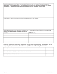Form DHS-6008-ENG Bath/Shower/Toileting Equipment Authorization Form - Minnesota, Page 3