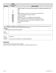 Form DHS-5208A-ENG Ground Ambulance Billing Checklist - Minnesota, Page 2