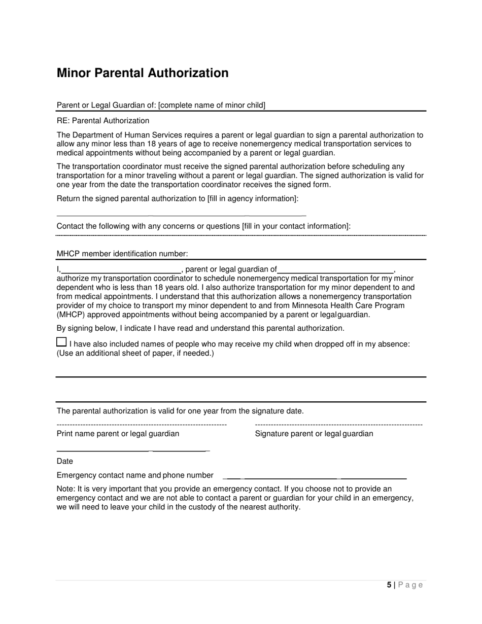 Form DHS-6825-ENG Nonemergency Medical Transportation (Nemt) Guide - Minnesota, Page 7