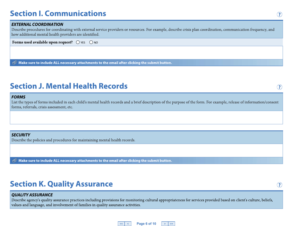 Form DHS4985 Part 1 Crisis Response Services Primary Certification Application - Minnesota, Page 7