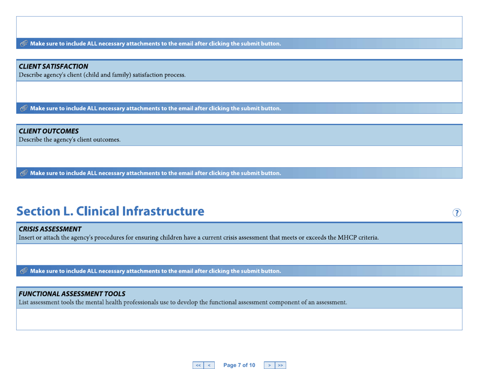 Form DHS4985 Part 1 Crisis Response Services Primary Certification Application - Minnesota, Page 8