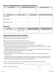 Form DHS-7696-ENG Psychiatric Residential Treatment Facility (Prtf) Eligibility for Admission - Minnesota, Page 3