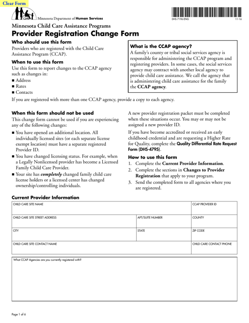 Form DHS-7196-ENG  Printable Pdf