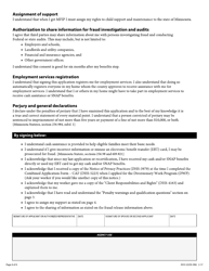 Form DHS-5223E-ENG Minnesota Transition Application Form - Minnesota, Page 4