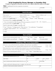 Form DHS-2952-ENG Authorization for Release of Information About Residence and Shelter Expenses - Minnesota, Page 2