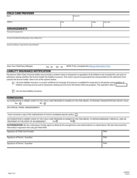 Form DHS-7776-ENG Family Child Care Admission and Arrangements - Minnesota, Page 2