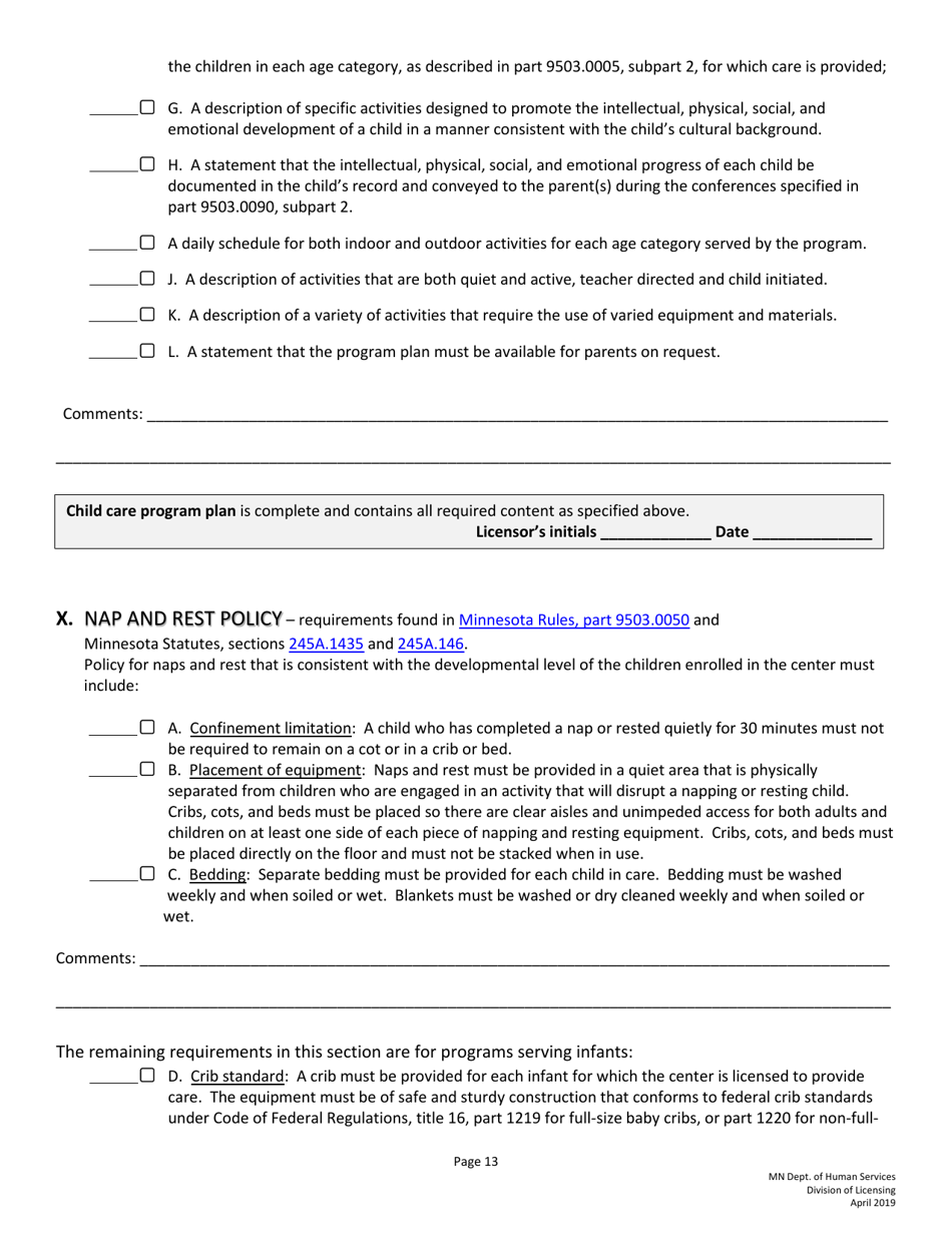 Minnesota Guidelines for Developing Policies and Procedures for ...