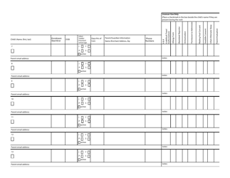 Form DHS-7934-ENG Family Child Care Child Enrollment Form - Minnesota, Page 2