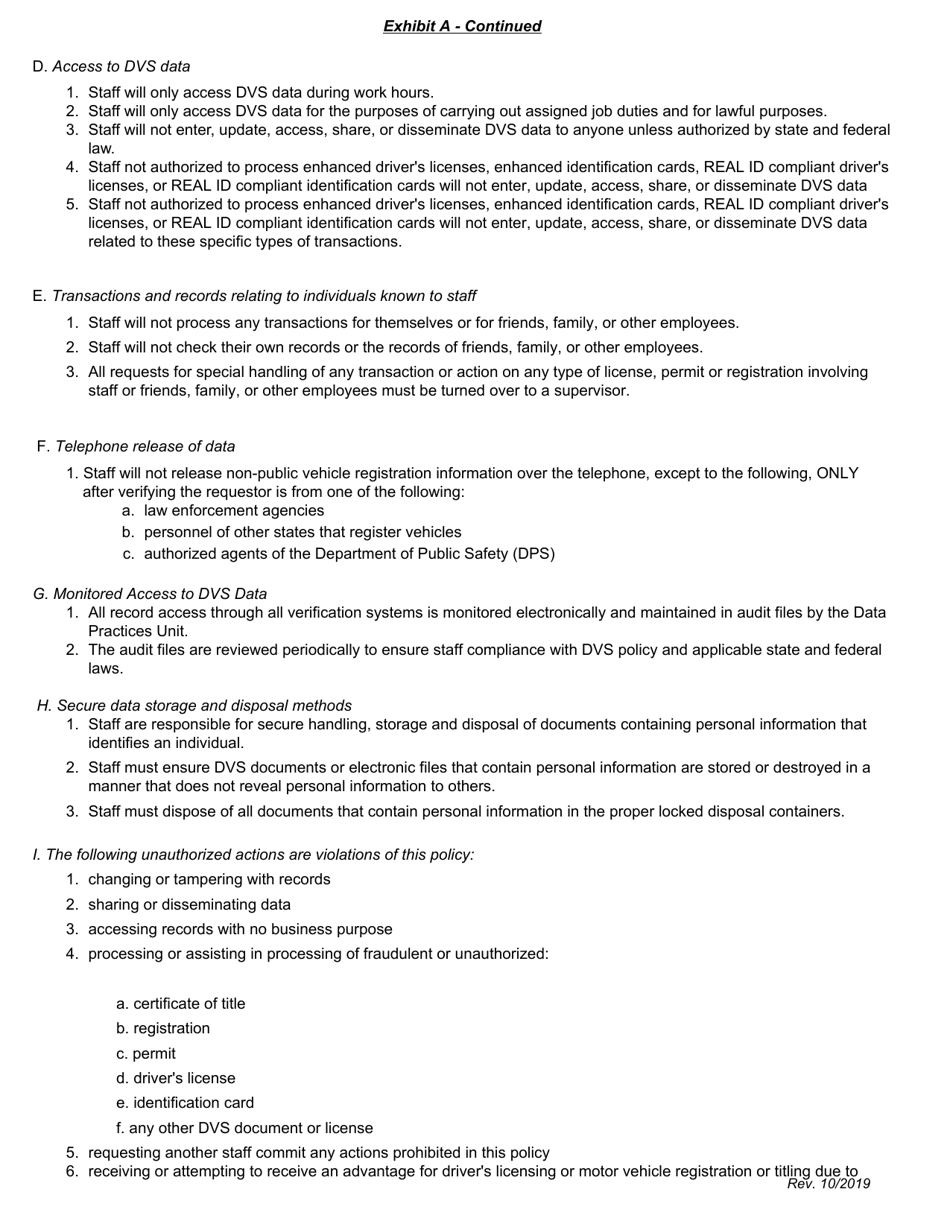 Records Access Agreement - Individual - Minnesota, Page 3