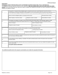 Form PS2502A-23 Dvs Record Request - Minnesota, Page 4