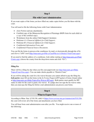 Form CHC106 Instructions - Joint Petition for Establishing Child Custody, Parenting Time, and Child Support - Minnesota, Page 19