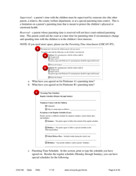 Form CHC106 Instructions - Joint Petition for Establishing Child Custody, Parenting Time, and Child Support - Minnesota, Page 8