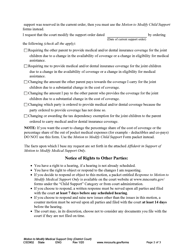 Form CSD902 Notice of Motion and Motion to Modify Medical Support Only - Minnesota, Page 2